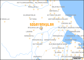 map of Sodayankulam