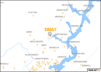 map of Soddy