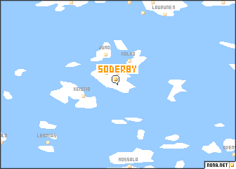 map of Söderby