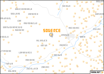 map of Soderce