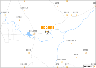 map of Soderē