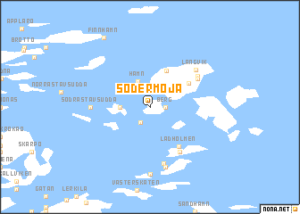 map of Södermöja