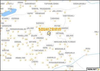 map of Sodhi Zairin