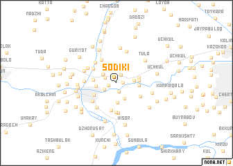 map of Sodiki