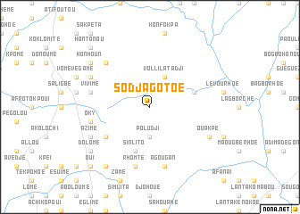 map of Sodjagotoe