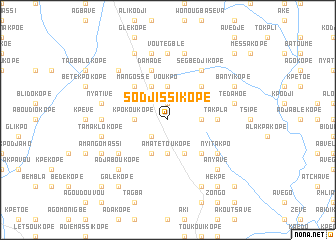 map of Sodjissikopé