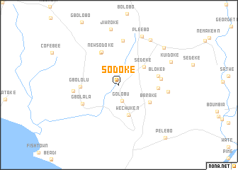 map of Sodoke