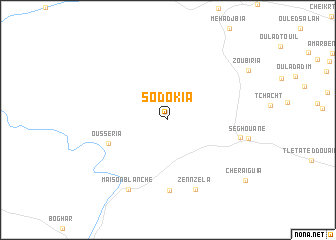 map of Sodokia