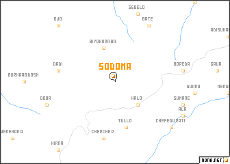 map of Sodoma