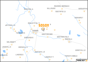 map of Sodom