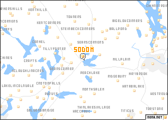 map of Sodom