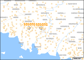 map of Sŏ-dong