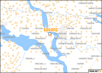 map of Sŏ-dong