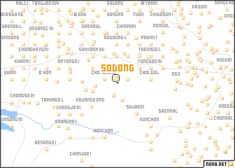 map of Sŏ-dong