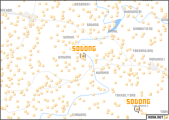 map of Sŏ-dong