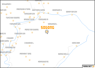 map of So-dong