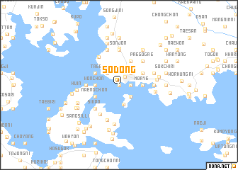 map of Sŏdong