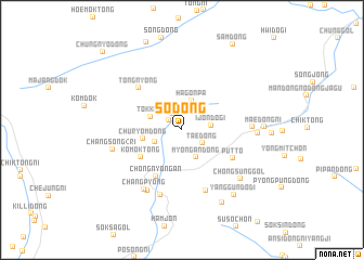 map of So-dong