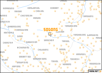 map of So-dong