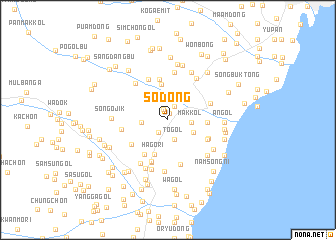 map of So-dong