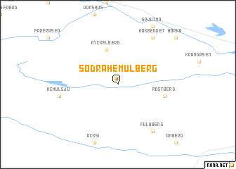 map of Södra Hemulberg