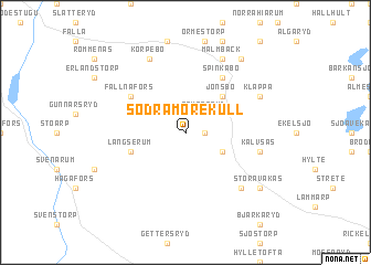 map of Södra Mörekull