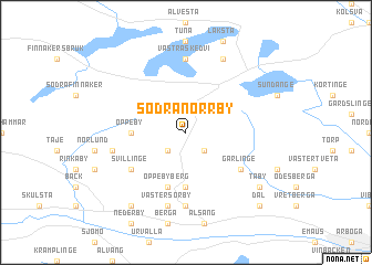 map of Södra Norrby