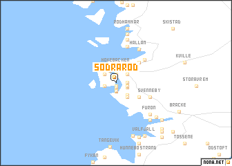 map of Södra Röd