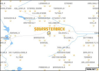 map of Södra Stenbäck