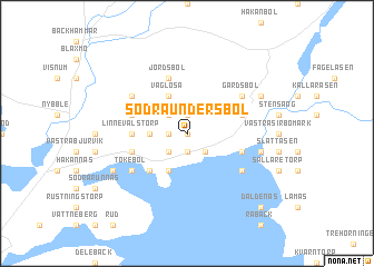 map of Södra Undersbol