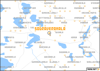 map of Södra Veramåla