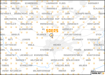 map of Soers