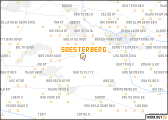 map of Soesterberg