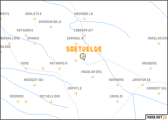 map of Soetvelde
