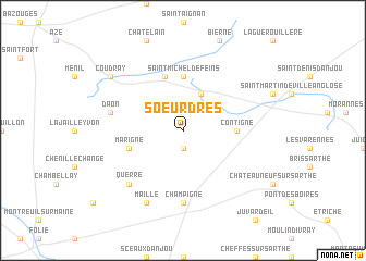 map of Soeurdres