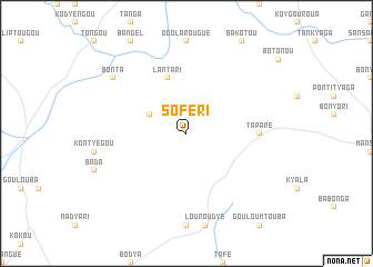 map of Soféri
