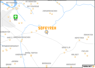 map of Şofeyreh