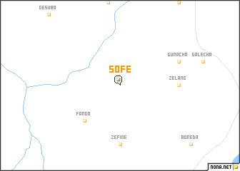 map of Sofe