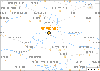 map of Sofiádha