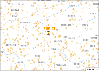 map of Sofići