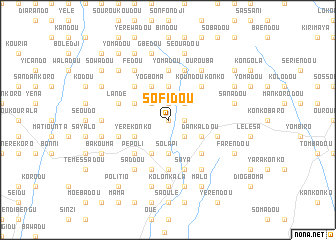 map of Sofidou