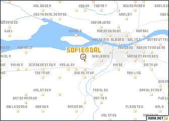 map of Sofiendal