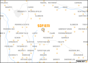 map of Sofieni