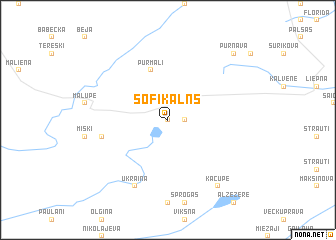 map of Sofikalns