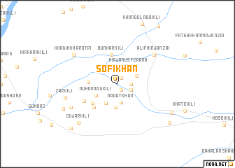 map of Sofi Khān