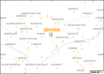 map of Sof\