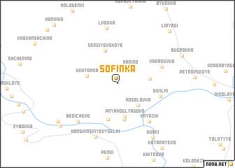 map of Sof\