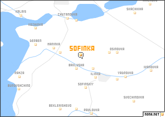 map of Sof\