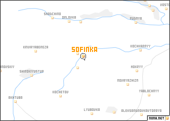 map of Sof\