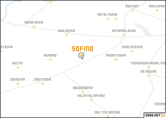 map of Sofino